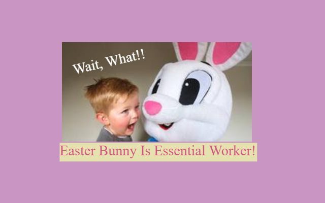 Easter Bunny Deemed An ‘Essential Worker’