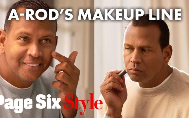 Alex Rodriguez is Selling Makeup for Men