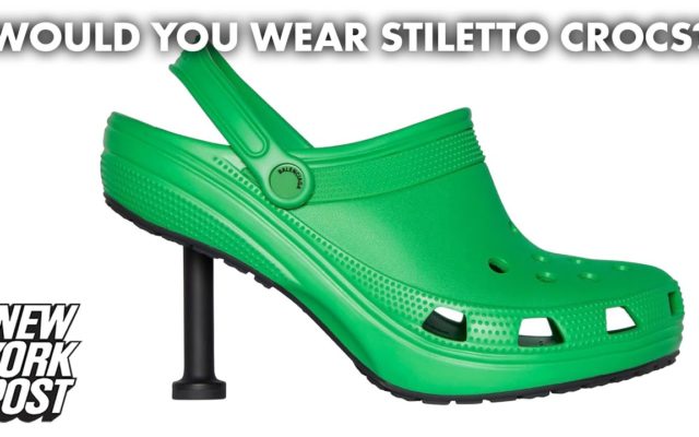 Well, There Are Now Stiletto Crocs