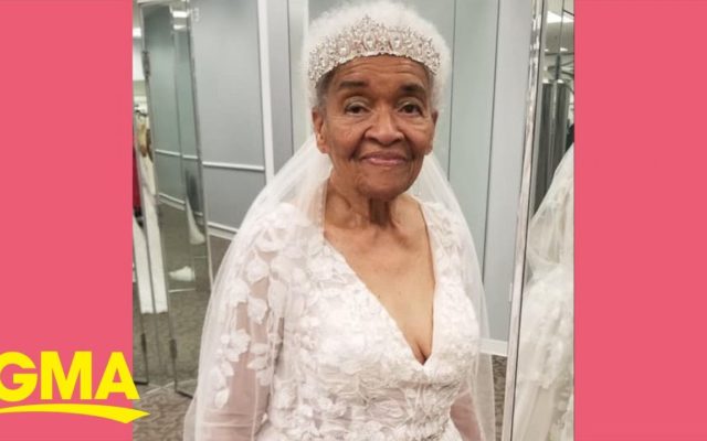 94-Year-Old Finally Got to Wear Her Dream Wedding Dress
