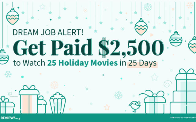 Get Paid to Watch Holiday Movies!
