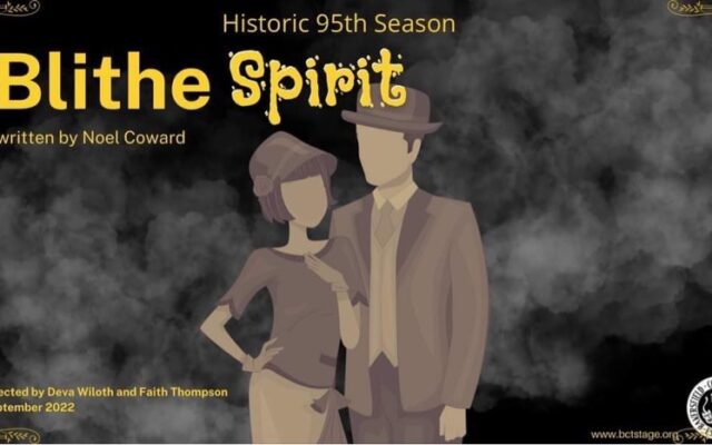 “Blithe Spirit” at Bakersfield Community Theatre