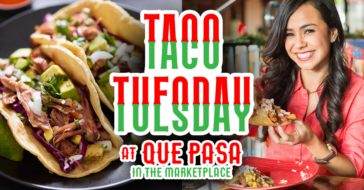 <h1 class="tribe-events-single-event-title">Que Pasa Taco Tuesday</h1>